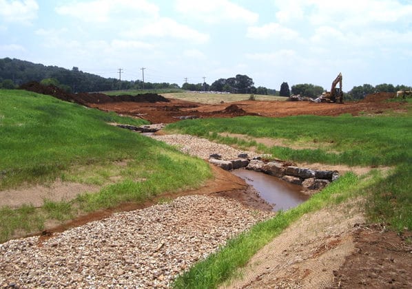 Creek Relocation Operation