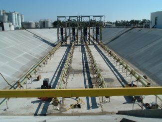 ADM Industrial Wastewater Aeration Basin