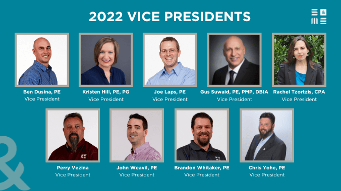 S&ME 2022 Vice Presidents and Officers