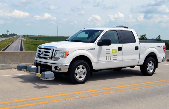 Roadway surveying for transportation construction